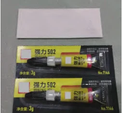 Figure 9 AB adhesive