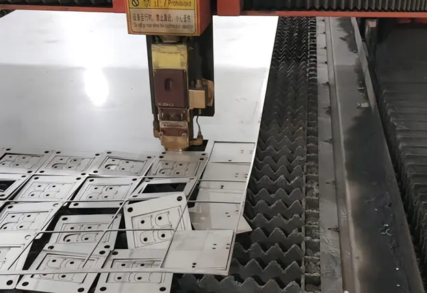Laser cutting process
